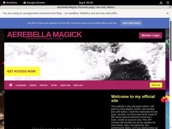 Aerebella Magick Ad