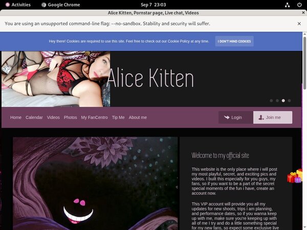 Alicekitten.modelcentro.com Mit Sepa