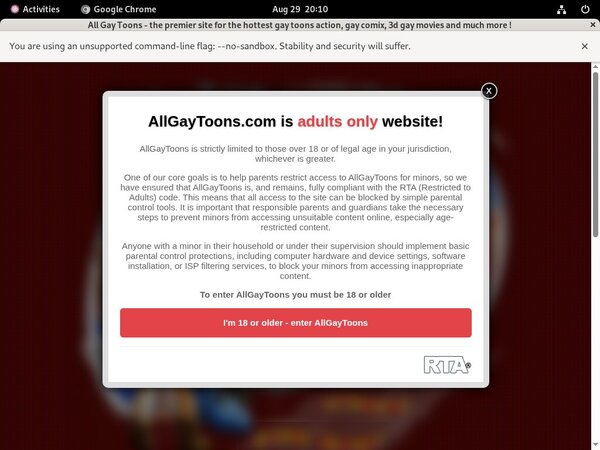 Allgaytoons Updated Passwords