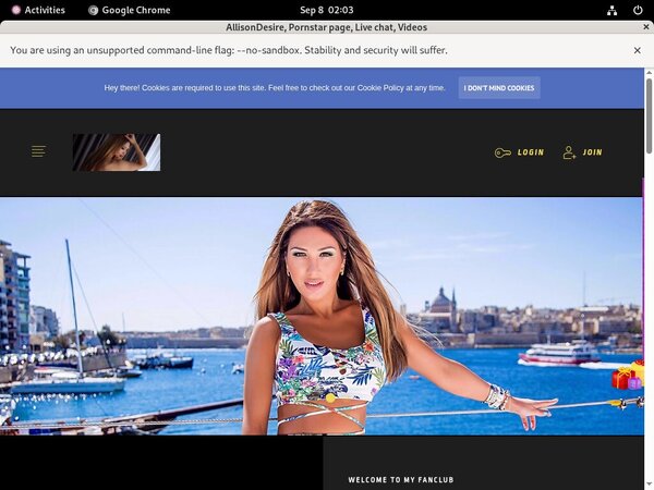 AllisonDesire Home Page