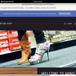 Anniefooties.modelcentro.com With Bank Pay