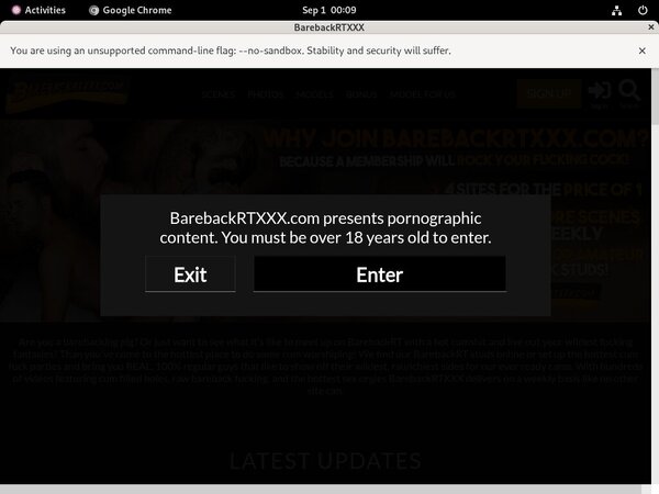 BarebackRT XXX With AOL Account