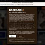 Barebackplus.com On Sale