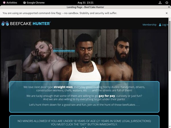 Beef Cake Hunter Adult Beef Cake Hunter Adult