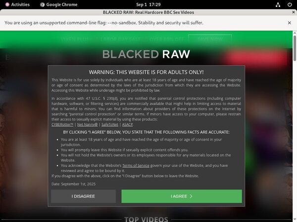 Blacked Raw With Discount