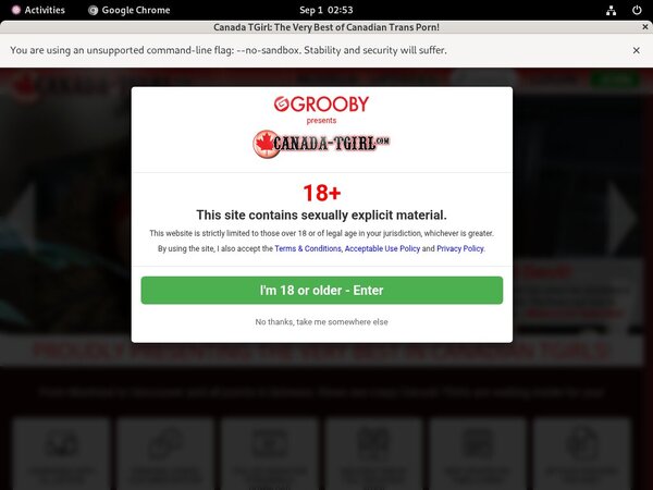 Canadatgirl User Name Password