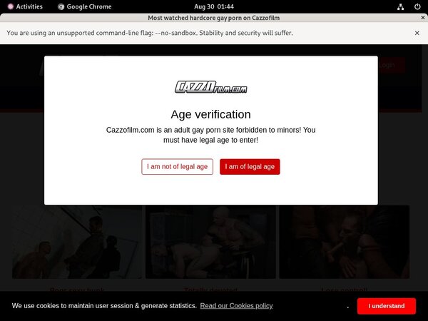 Cazzo Premium Account Login