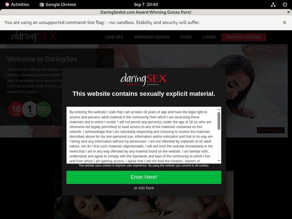 Daringsexhd With Maestro Card