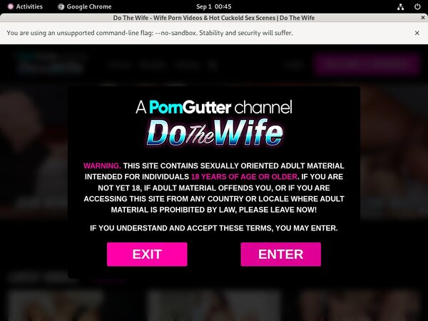 Do The Wife Payment Form
