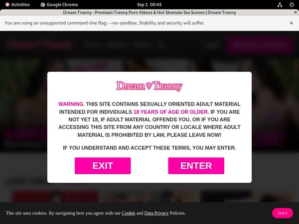 Dream Tranny Free Acc