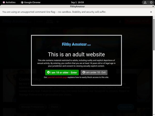 Filthyamateur Gratis Password