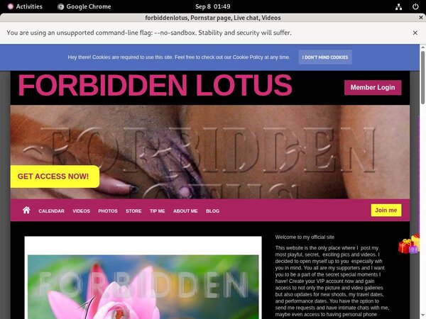 Forbiddenlotus.com Premium Logins