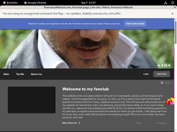 FrancescoMalcom.com Get Password