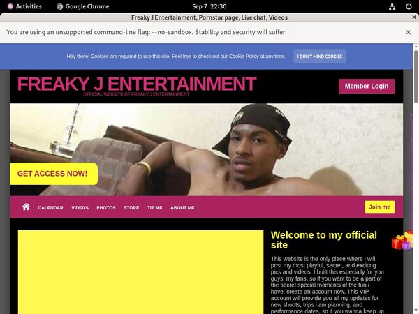 Freakyjentertainment.modelcentro.com Discount Registration
