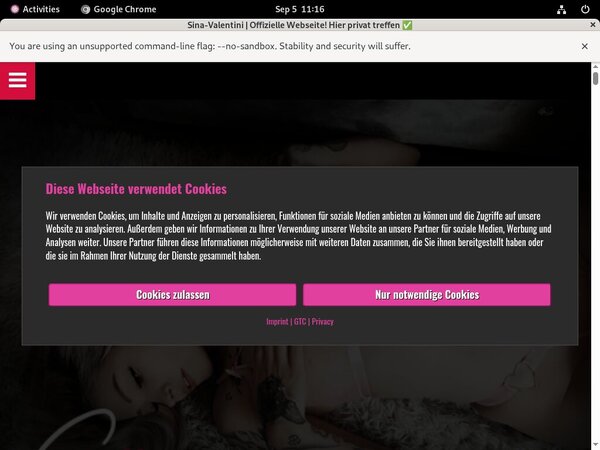 Free Account To Sina Valentini