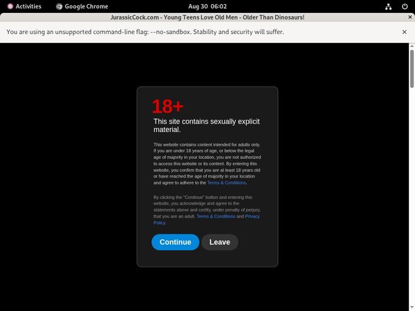 Free Jurassiccock.com Password Account