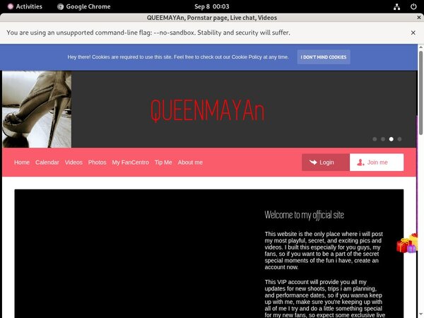 Free Queenmayan.modelcentro.com Accounts