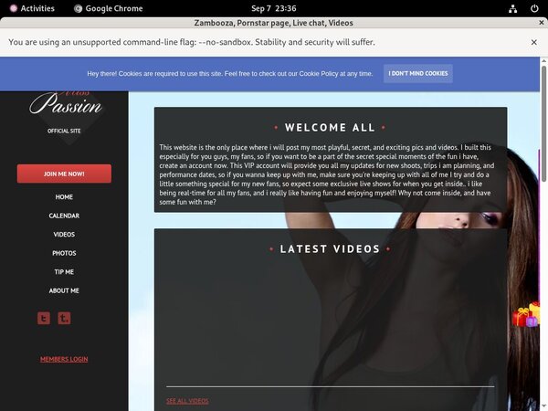 Free User For Zambooza.modelcentro.com