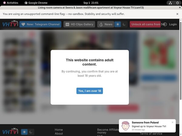 Fresh Voyeur House TV Site Rip