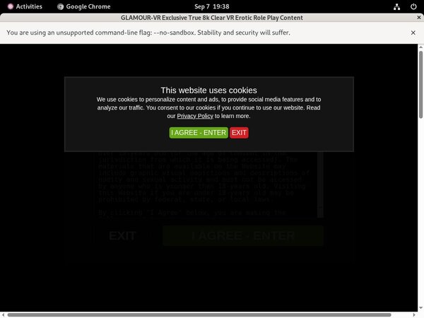Glamour VR Sign Up Link