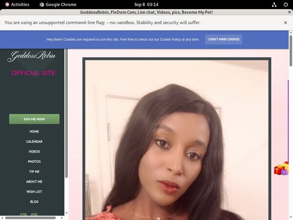 Goddessrobin Account Password