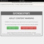 Guysinsweatpants $1 Trial