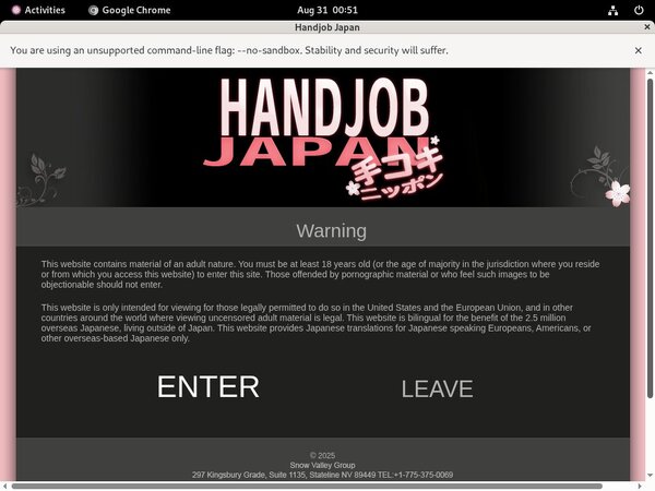 Handjob Japan Subscription
