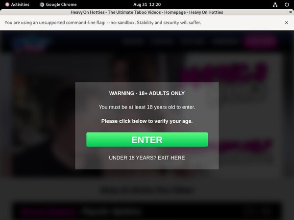 Heavy On Hotties Sign Up Again