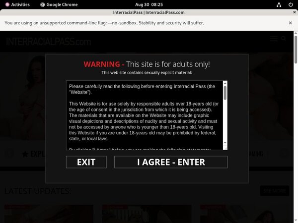 Interracialpass Free Accounts