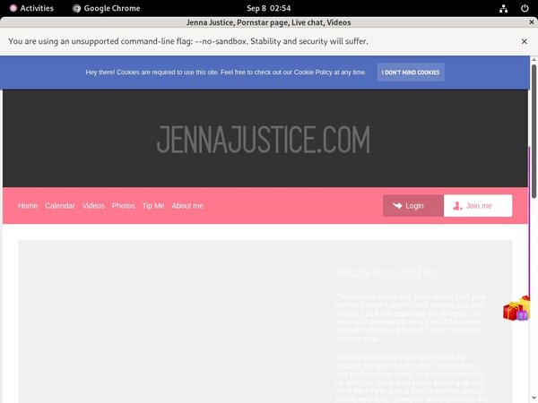 Jenna Justice Paypal Options