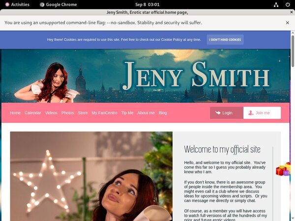 JenySmith Working Passwords