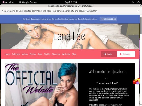 Lana Lee Inked Paysites Reviews