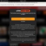 Latina Fuck Tour Free Trial Pw