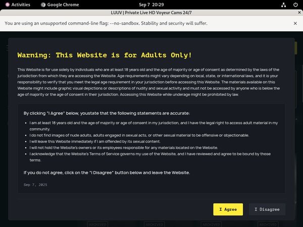 Luuv.com Account Information