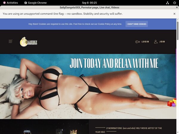 Membership To SallyDangeloXXX