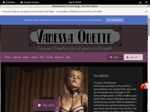 MissVanessa Xxx Video