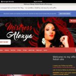 Mistress Alexya ???