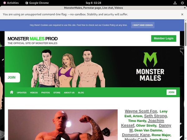 MonsterMales With AOL Account
