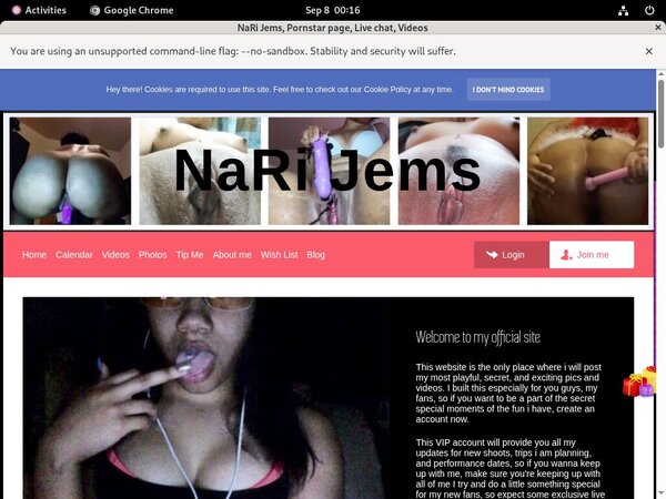 NaRiJems Limited Discount