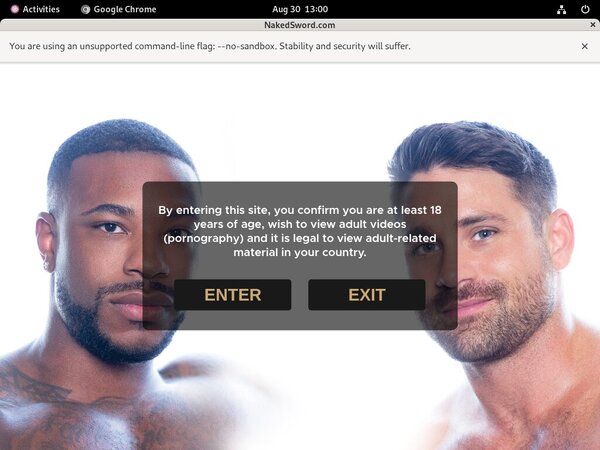 Naked Sword Trial Sign Up