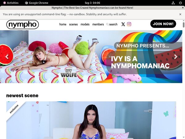 Nympho Discount Pass