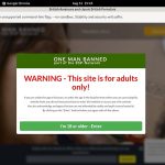 One Man Banned Discount Link