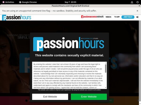Passion Hours Join By Direct Pay
