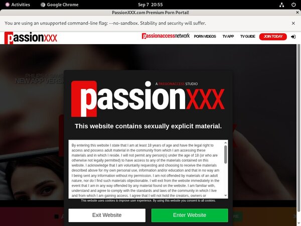 Passion XXX Discount Page