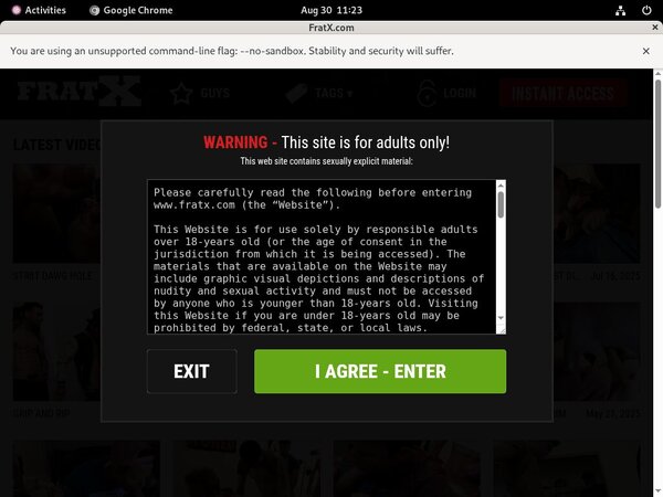 Premium Account Fraternityx