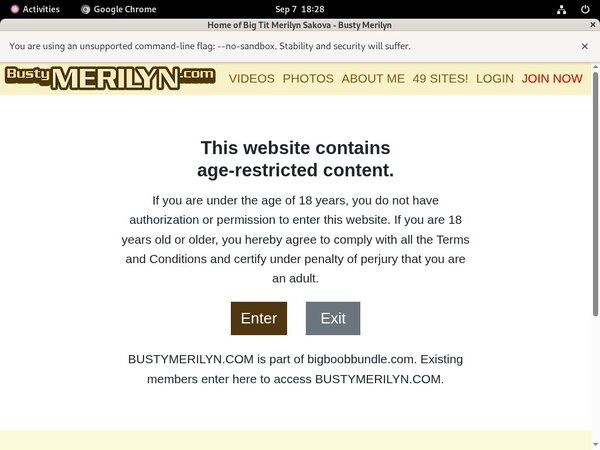 Register Bustymerilyn.com Register Bustymerilyn.com
