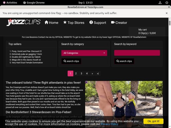 RosellaExtrem Login Password