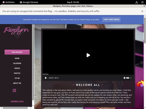 Rozlynn.modelcentro.com Discounted Membership