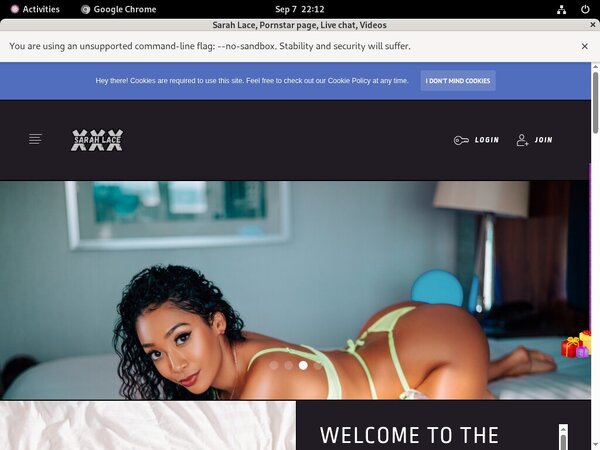 SarahLace With Bitcoin