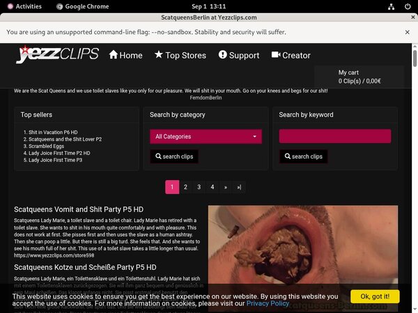 Scat Queens Berlin With IBAN